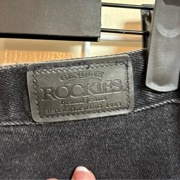 VTG 1980’s 1990’s Black High Rise Rockie Mountain Jeans